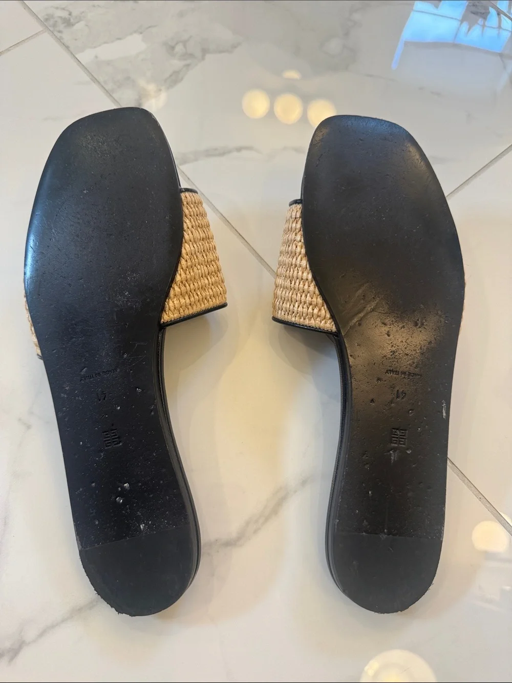 Woven Givenchy Slides, size 41, US 11 - Picture 2 of 5